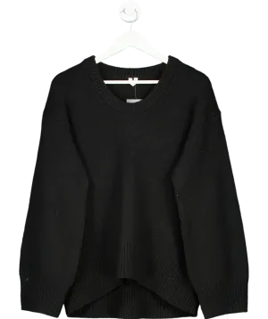 Arket Black Oversized Wool Jumper UK S