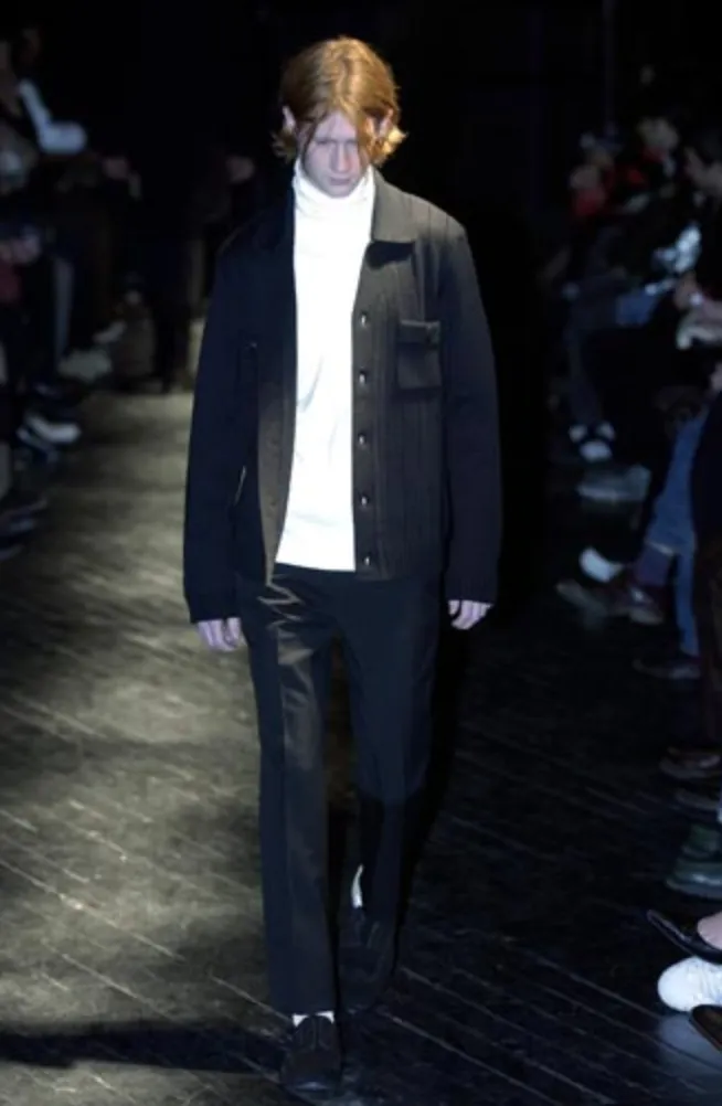 Black Wool Cardigan (2004) "Noir"