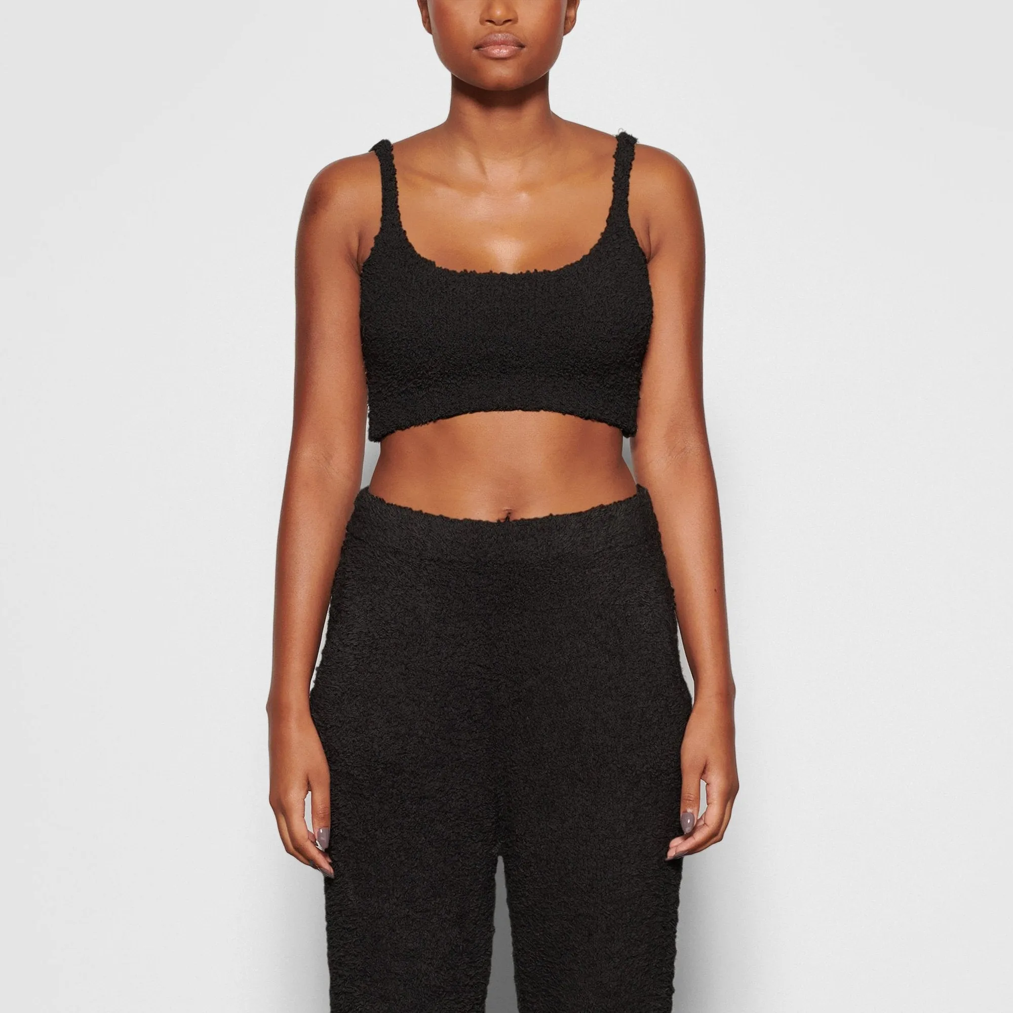 COZY KNIT BRALETTE | ONYX