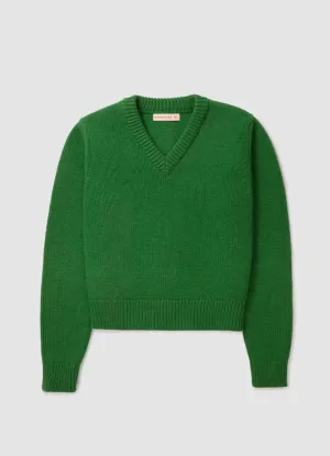 Glenn V-Neck in Green