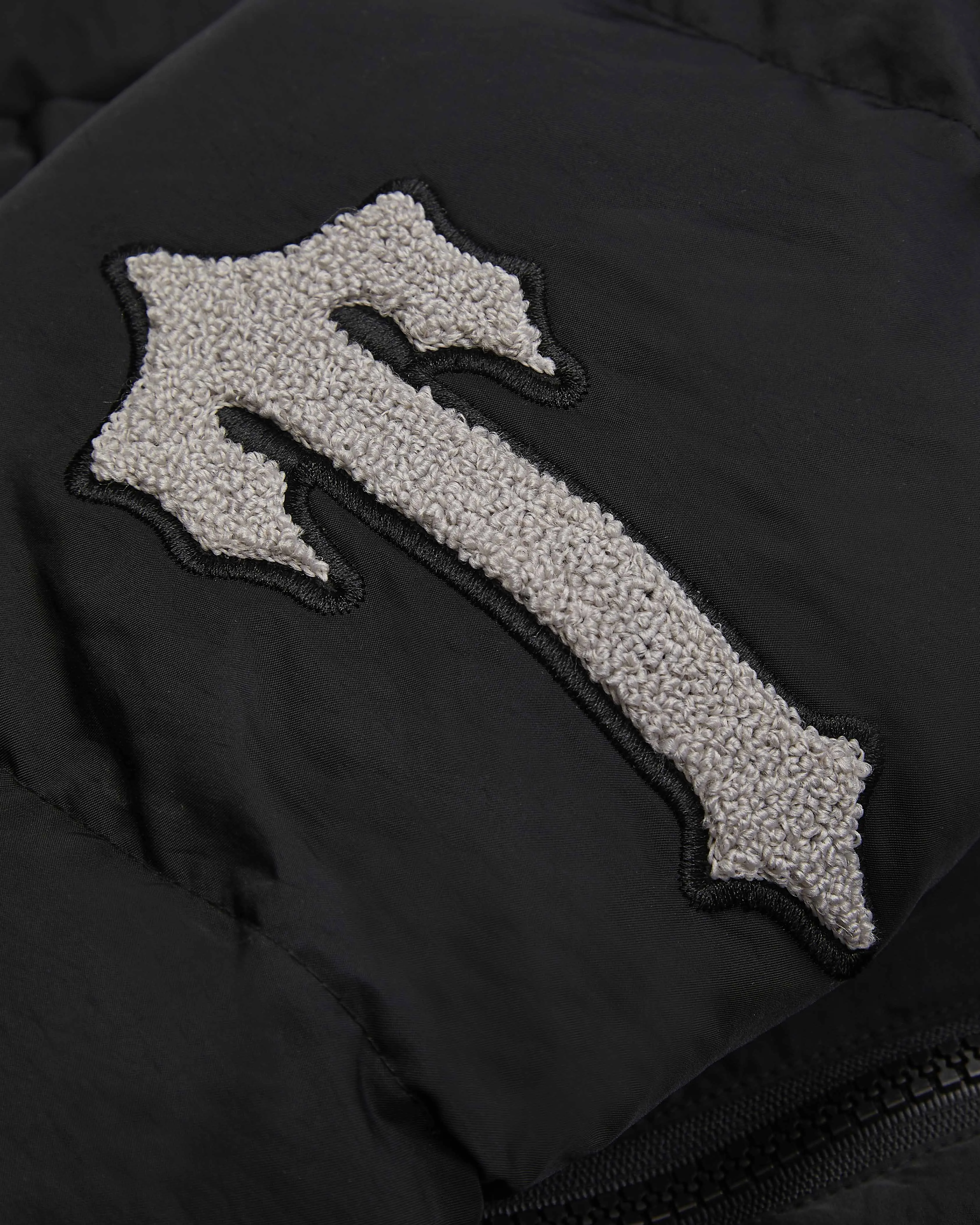 Irongate Chenille Sleeve Puffer - Black