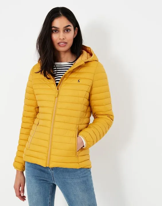 Joules Snug Shower Proof Packable Puffer Coat