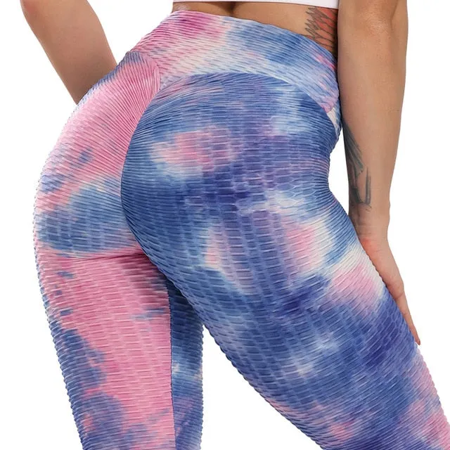 Sexy high waist scrunch booty leggings